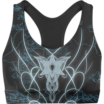 Sports Crop S Elven Sports Crop - Fantasy Edition EVEN-BLU_SPORT-BRA-V1_SM
