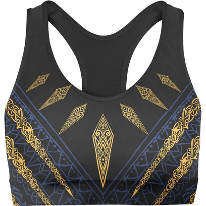 Sports Crop S Fenrir's Wrath Sports Crop - Blue Edition FRATH_SPORT-BRA-V1_SM