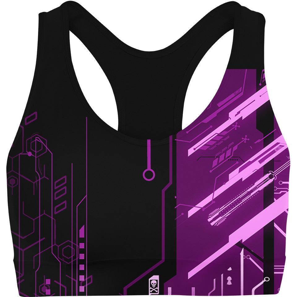 Sports Crop S Protocol Zero Sports Crop - Ghostlink Edition ATOPNK_SPORT-BRA-V1_SM