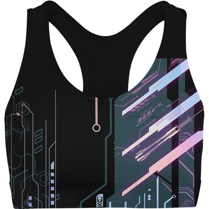 Sports Crop S Protocol Zero Sports Crop - ShadowSync Edition ATOBLK_SPORT-BRA-V1_SM