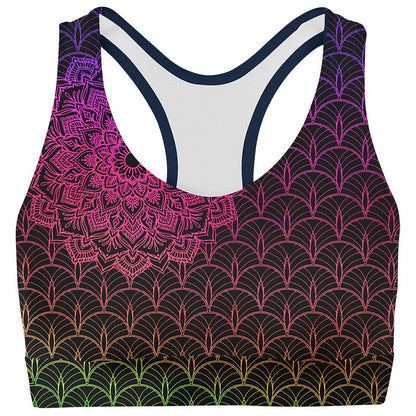 Sports Crop S / Rainbow Mandala Sports Crop MANDALA-COLORED_SPORT-BRA-V1_SM