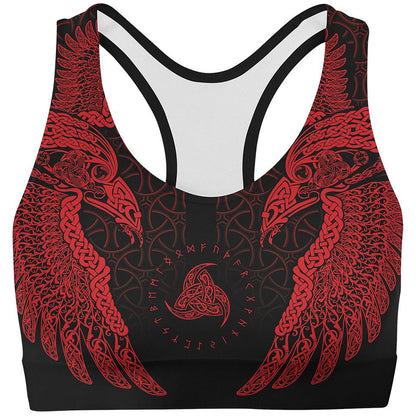 Sports Crop S / Red Muninn Sports Crop MUNNIN-RED_SPORT-BRA-V1_SM