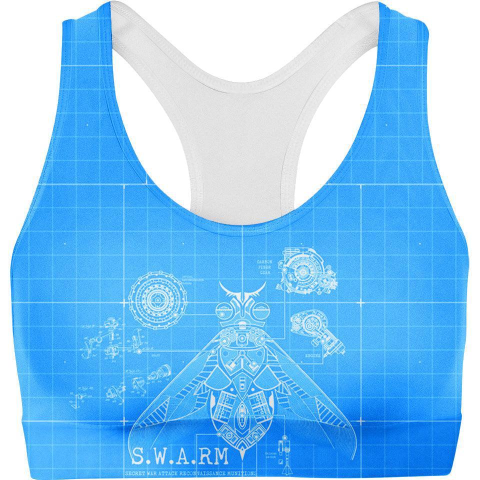 Sports Crop S Swarm Sports Crop SWARM_SPORT-BRA-V1_SM