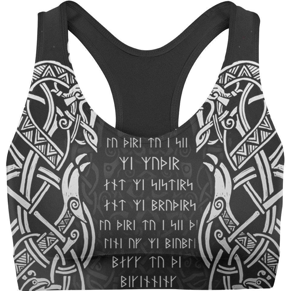 Sports Crop S Viking Prayer Sports Crop VKNG-PRY_SPORT-BRA-V1_SM