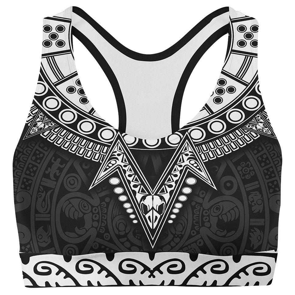 Sports Crop S / White Eagle Warrior Sports Crop EAGLE-WARRIOR-WHITE_SPORT-BRA-V1_SM