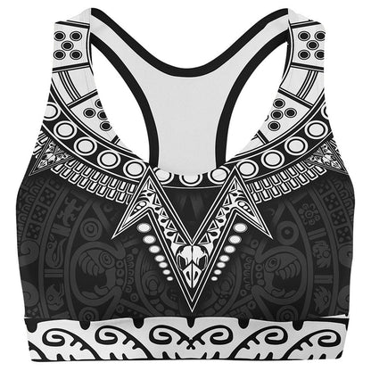 Sports Crop S / White Eagle Warrior Sports Crop EAGLE-WARRIOR-WHITE_SPORT-BRA-V1_SM