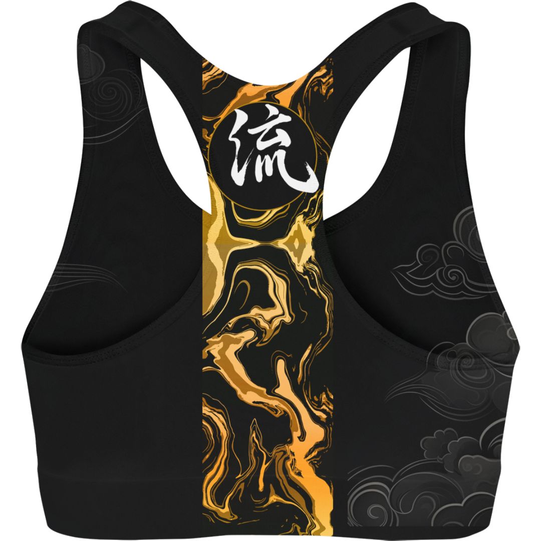 Sports Crop Suminagashi Sports Crop