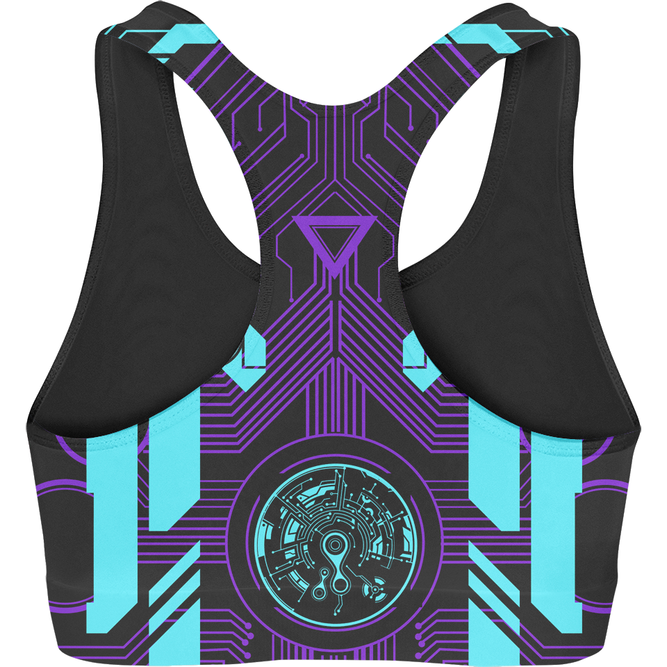 Sports Crop Ultraviolet Sports Crop