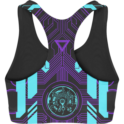 Sports Crop Ultraviolet Sports Crop