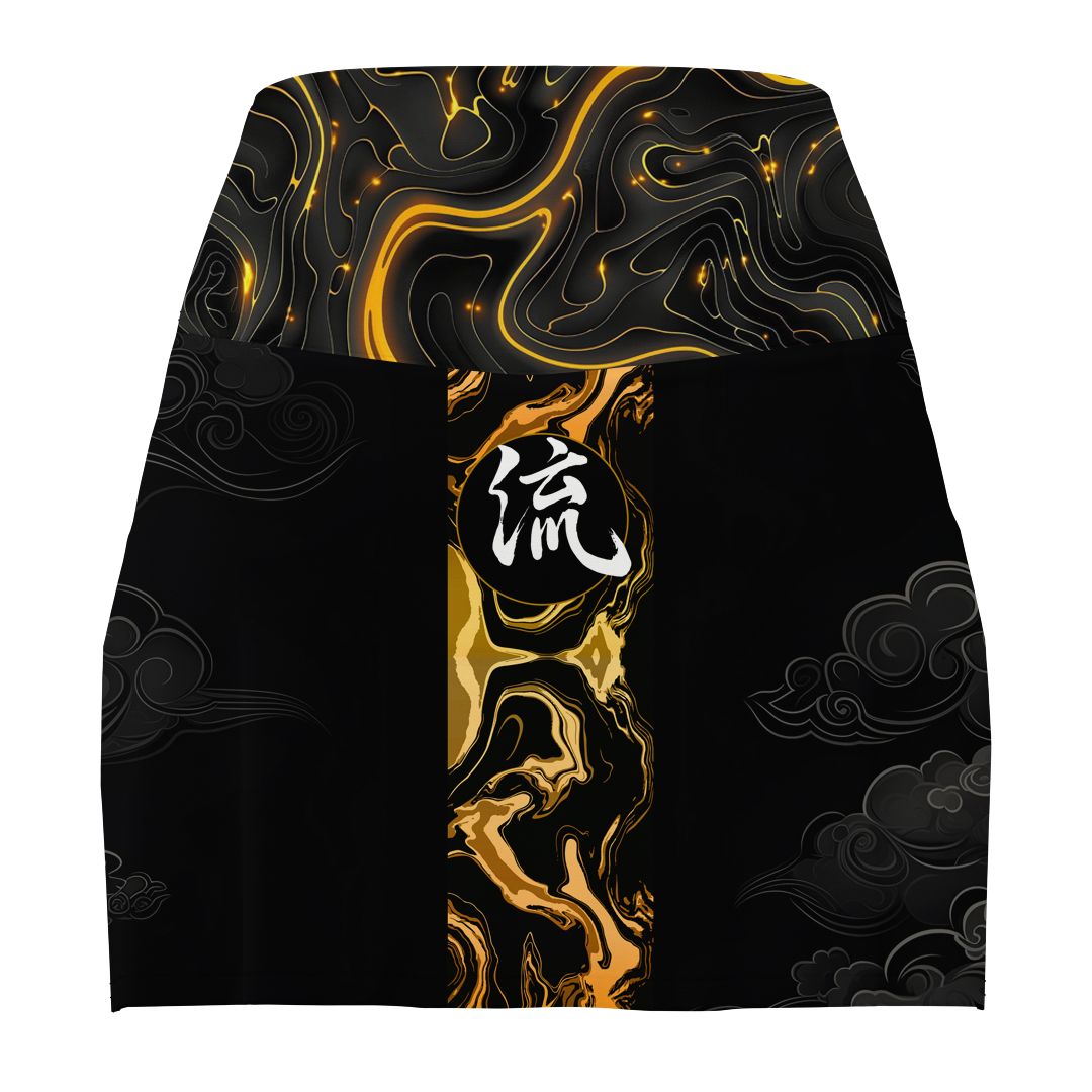 Suminagashi Athletic Skort