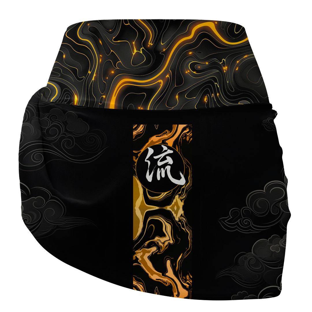 Suminagashi Athletic Skort