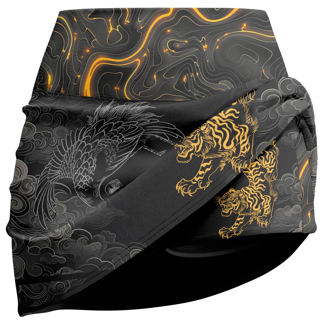 Suminagashi Athletic Skort