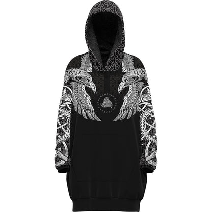 Supersized Hoodie WOMEN'S Muninn Supersized Hoodie 71-HOODINI_SM_MUNINN