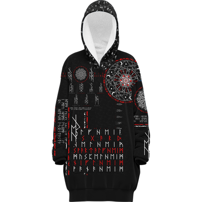 Supersized Hoodie WOMEN'S Nine Worlds Supersized Hoodie 71-HOODINI_SM_NINE-WORLDS