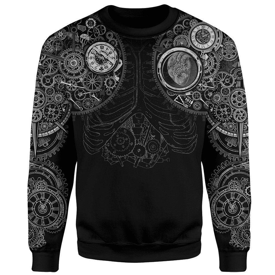 Sweater S / Chrome Steampunk Sweater STEAMPUNK-BNW_SWEATSHIRT-3.0_SM