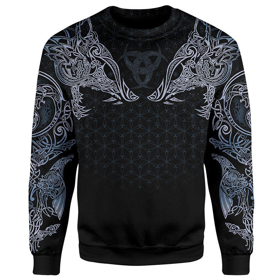 Sweater S Geri & Freki Sweater GERI&FREK_SWEATSHIRT-3.0_SM