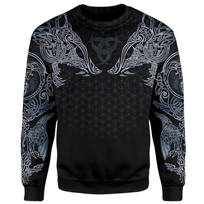 Sweater S Geri & Freki Sweater GERI&FREK_SWEATSHIRT-3.0_SM