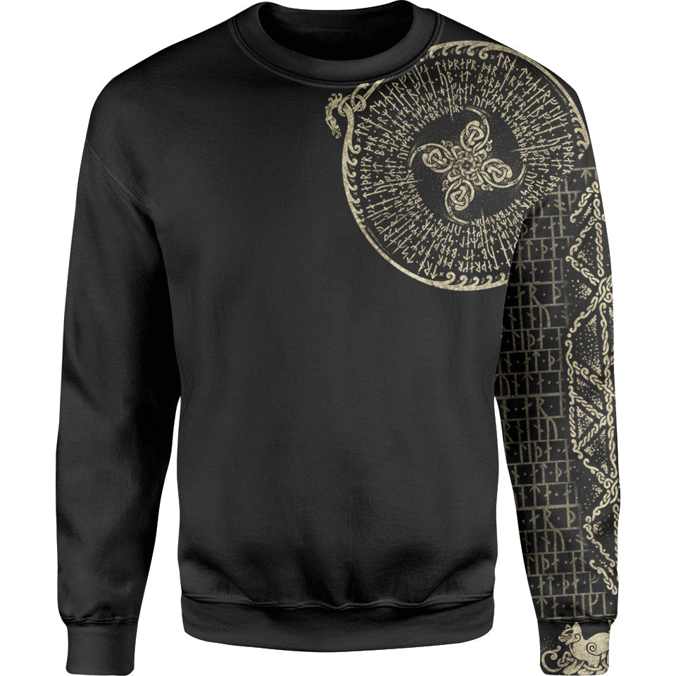 Sweater S Runes of Thor Sweater - Stone Edition THOR-RUNE-V2_SWEATSHIRT-3.0_SM