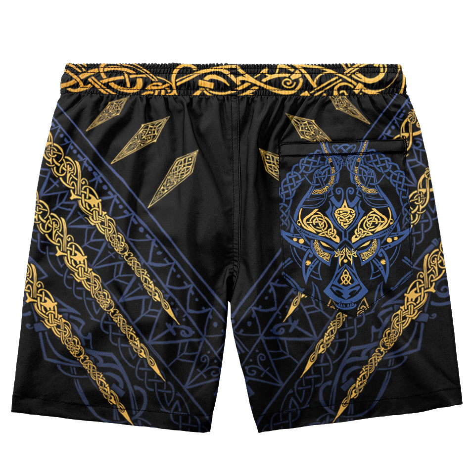 Swim Trunks Fenrir's Wrath Swim Trunks - Blue Edition