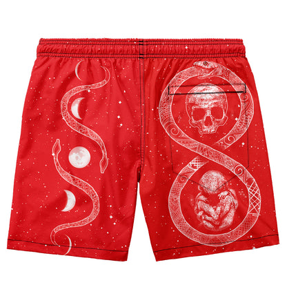 Swim Trunks Ouroboros Swim Trunks - Red Edition