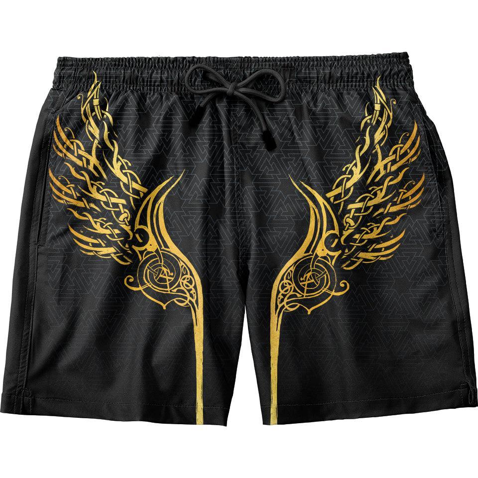 Swim Trunks SM Valkyries of Valhalla Swim Trunks - Gold Edition 311_SwimTrunks_SM_VALKY