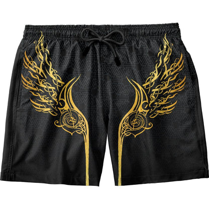 Swim Trunks SM Valkyries of Valhalla Swim Trunks - Gold Edition 311_SwimTrunks_SM_VALKY