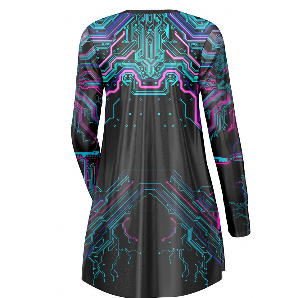 Tee Dress Cyber Tee Dress - Limited