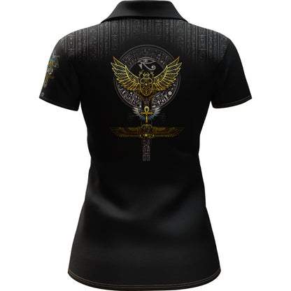 Women's Polo Egyptian Scarab Women's Polo