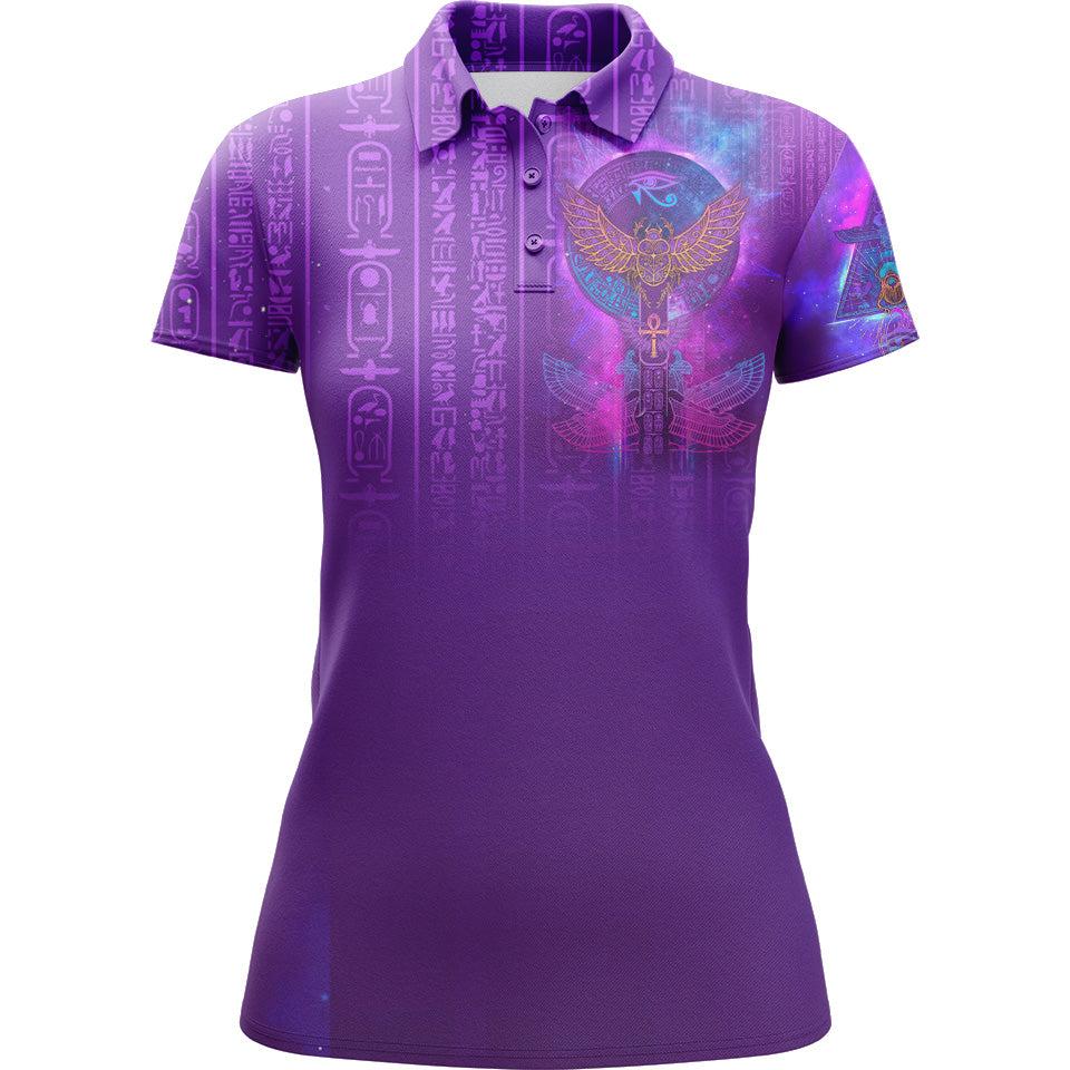 Women's Polo S Egyptian Scarab Special Edition Women's Polo 354_WOMENS-POLO_SM_SCARABLTD