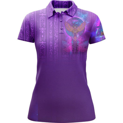 Women's Polo S Egyptian Scarab Special Edition Women's Polo 354_WOMENS-POLO_SM_SCARABLTD