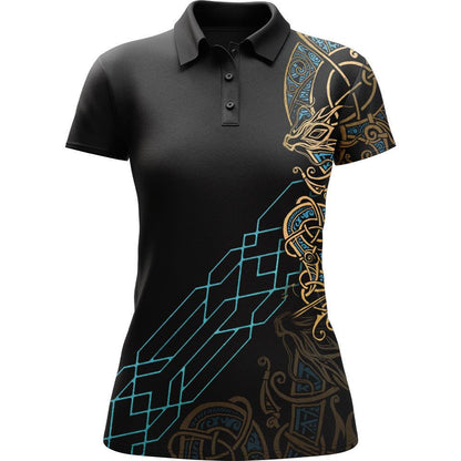 Women's Polo S Loki Women's Polo LOKI1_WOMENS-POLO-ZIP_SM