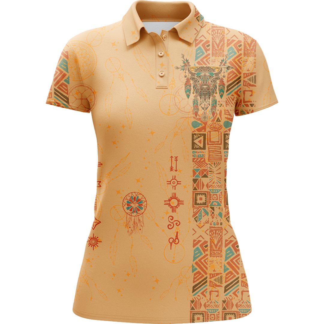 Women's Polo S Stonehorn Women's Polo 354_WOMENS-POLO_SM_BISON