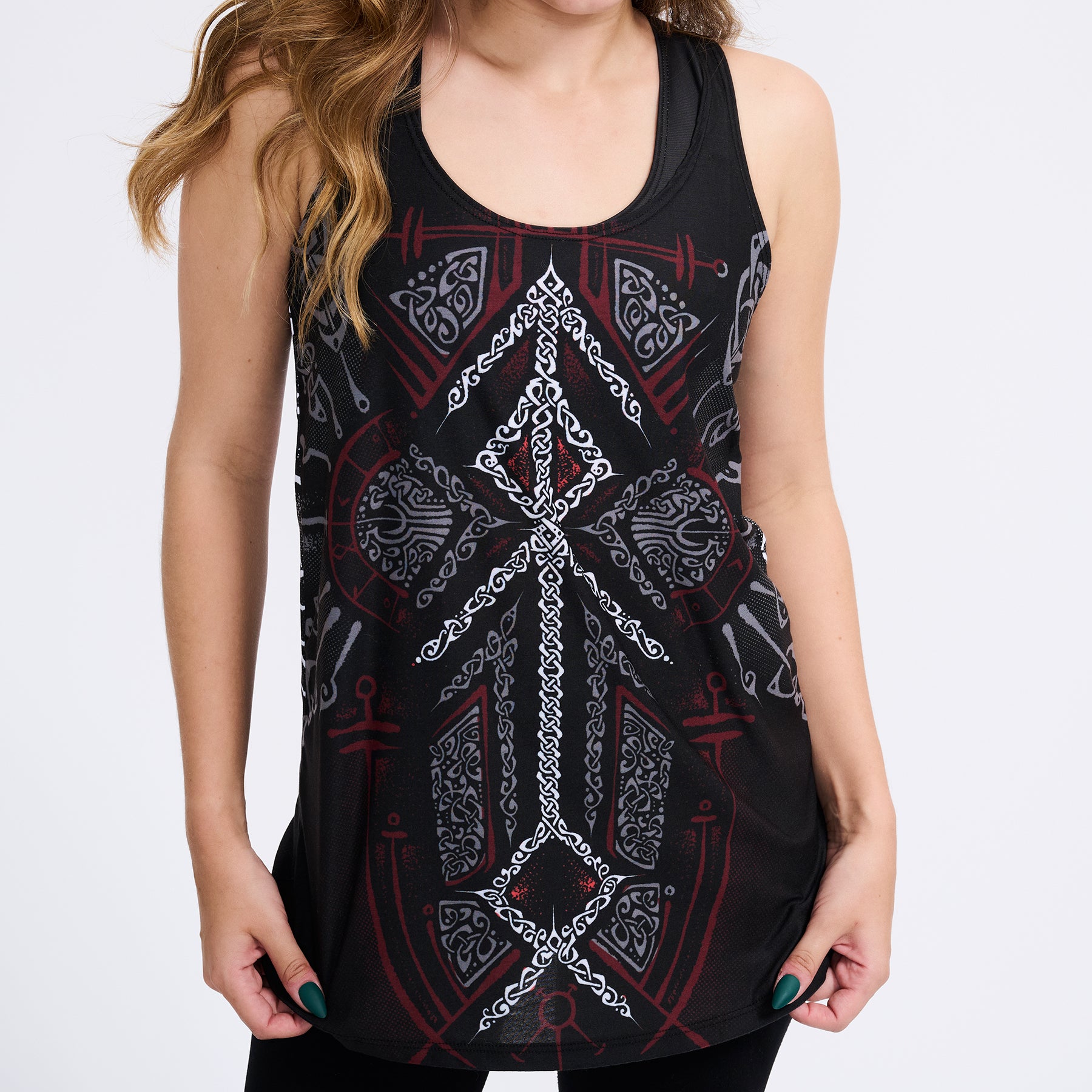 Women's tank Runes of Loki Women's Tank - Red Edition