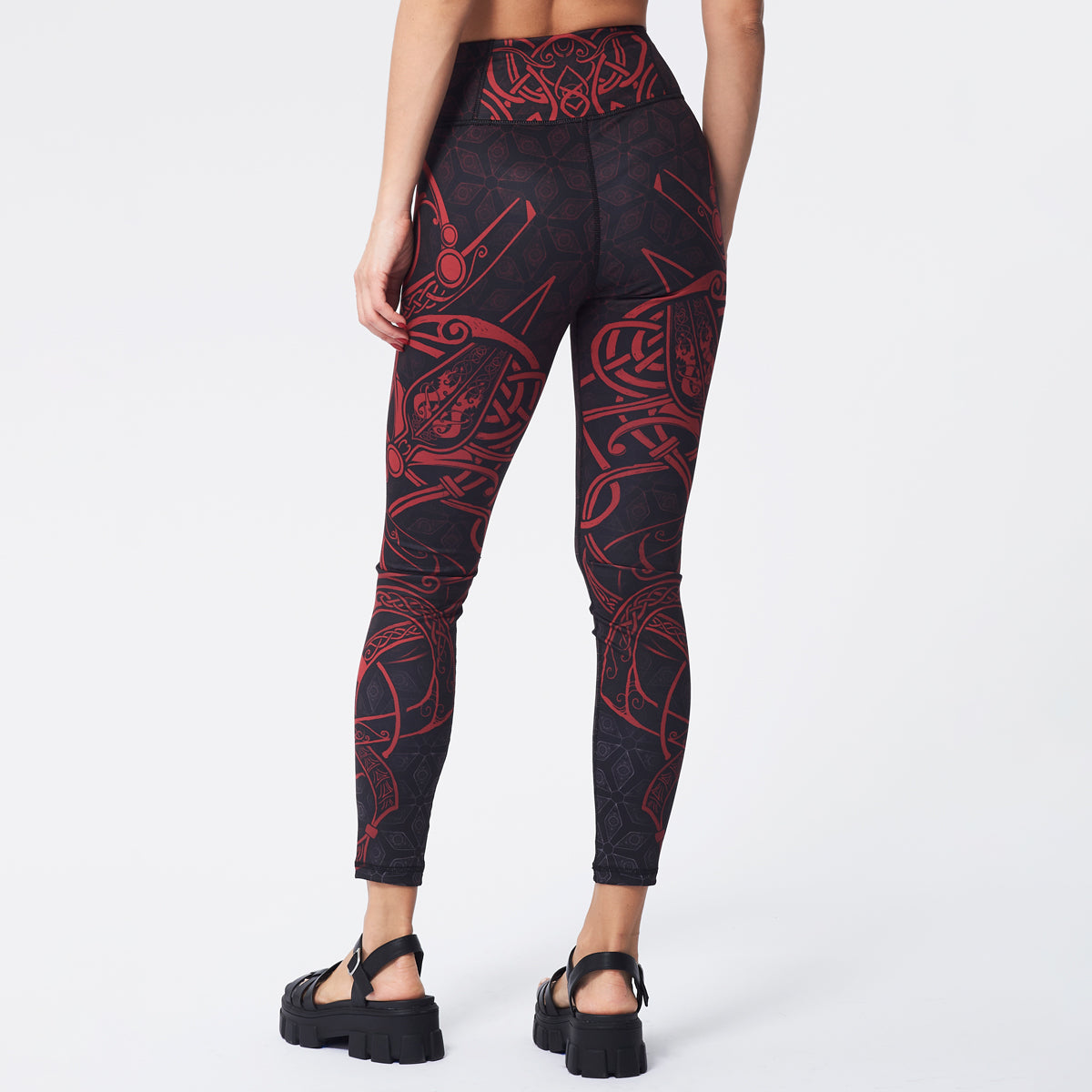 Lululemon Red Snakeskin Leggings Size 4 - $42 (57% Off Retail) - From Shelby