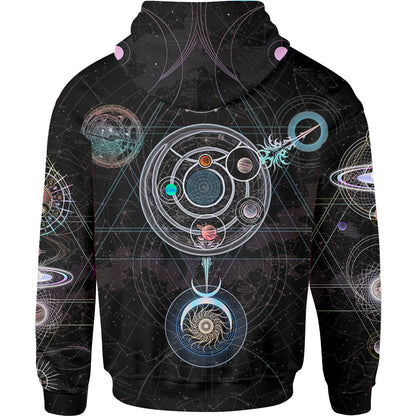 Zip-Hoodie Cosmos Zip Hoodie