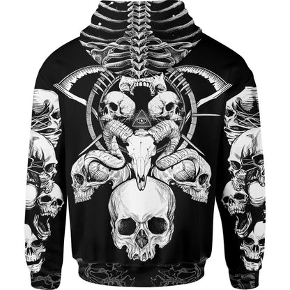 Zip-Hoodie Necromancer Zip Hoodie