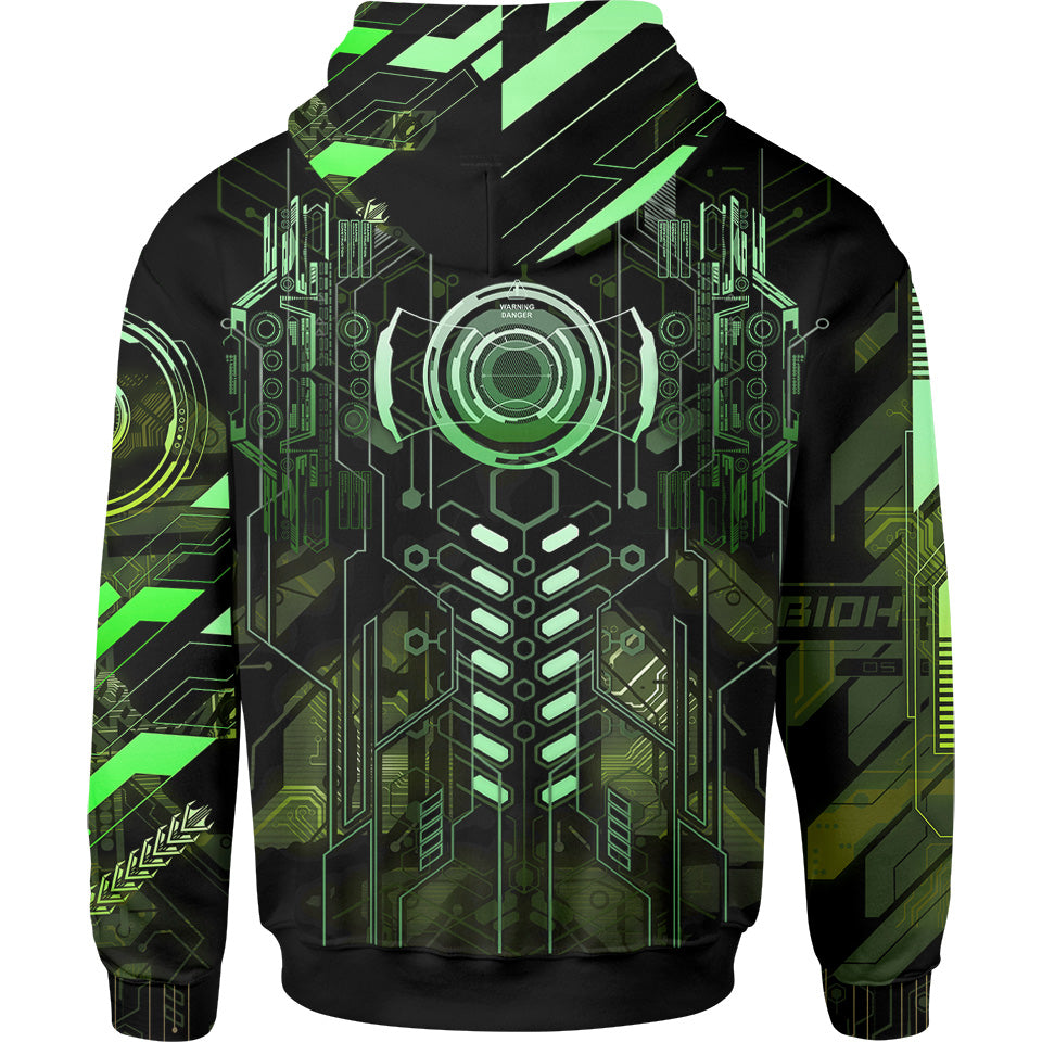 Zip-Hoodie Protocol Zero Zip Hoodie - Biocore Edition