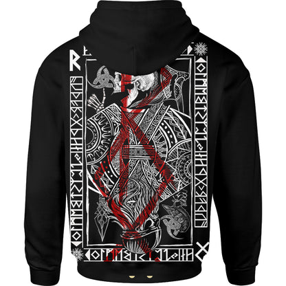Zip-Hoodie Ragnar Lothbrok Zip Hoodie