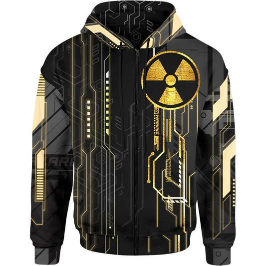 Zip-Hoodie S Atomic Zip Hoodie REACTOR_ZIP-HOODIE-2.0_SM
