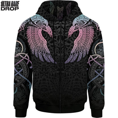 Zip-Hoodie S Dual Ascent (Vigil) Ultra Rare Zip Hoodie - Only 300 Units Across All Styles MUNNIN-FNR-HOLO_ZIP-HOODIE-2.0_SM