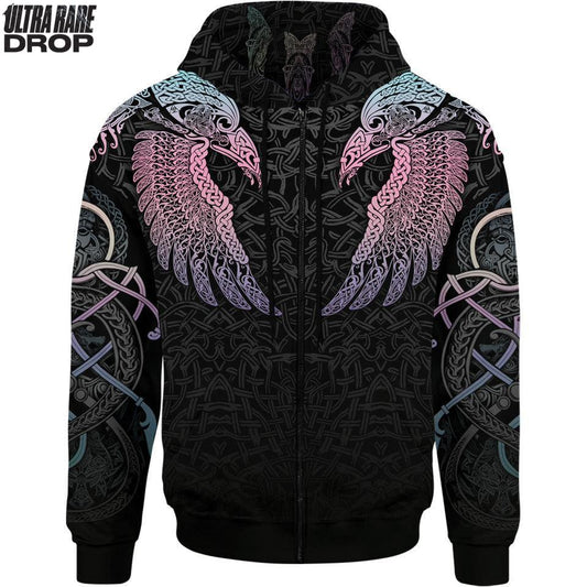 Zip-Hoodie S Dual Ascent (Vigil) Ultra Rare Zip Hoodie - Only 300 Units Across All Styles MUNNIN-FNR-HOLO_ZIP-HOODIE-2.0_SM