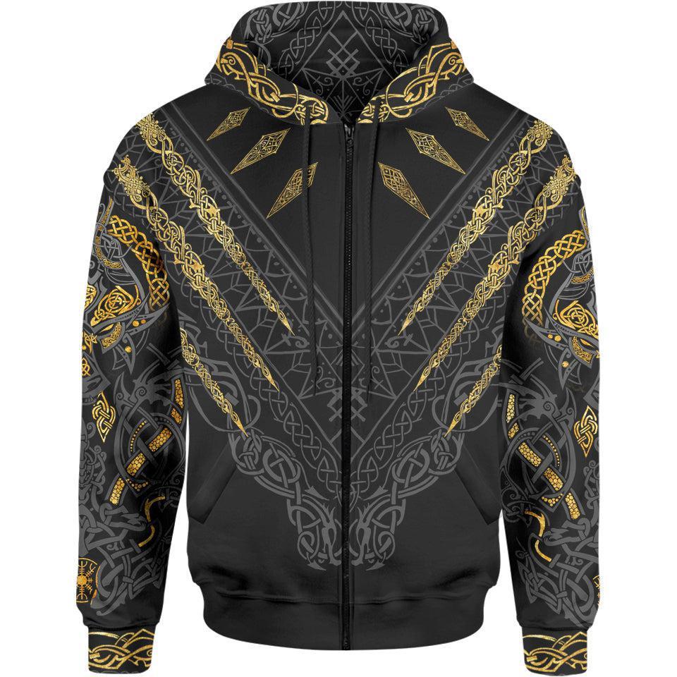 Zip-Hoodie S Fenrir's Wrath Zip Hoodie BERSERKER-WOLF_ZIP-HOODIE-2.0_SM