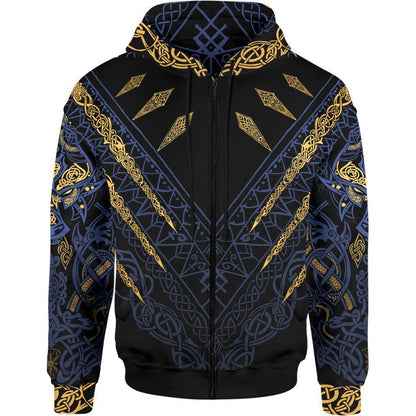 Zip-Hoodie S Fenrir's Wrath Zip Hoodie - Blue Edition FRATH_ZIP-HOODIE-2.0_SM