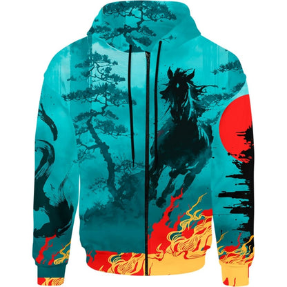 Zip-Hoodie S Flamebound Zip Hoodie HORSE_ZIP-HOODIE-2.0_SM