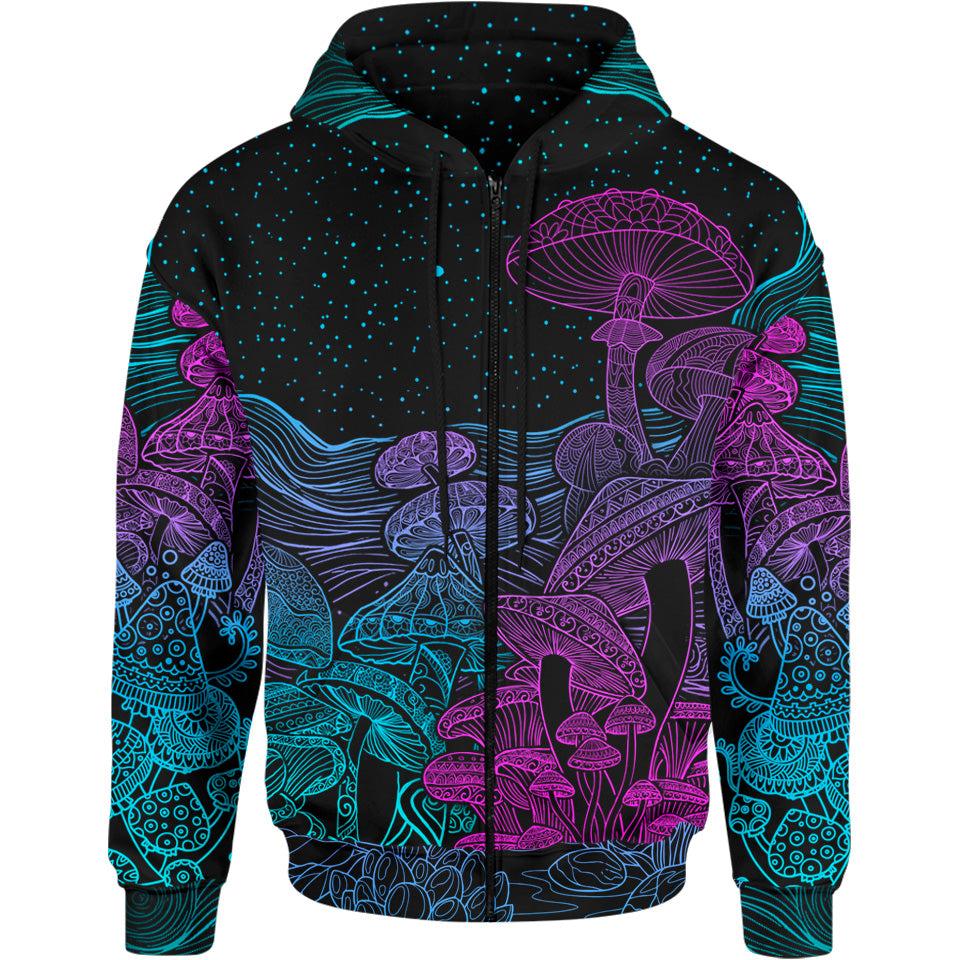 Zip-Hoodie S Mycelia Zip Hoodie FUNGI_ZIP-HOODIE-2.0_SM