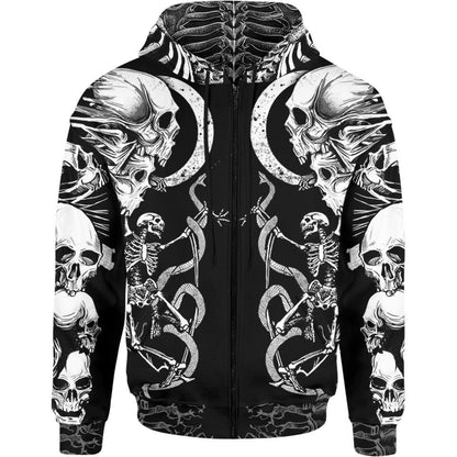 Zip-Hoodie S Necromancer Zip Hoodie NECROMANCER_ZIP-HOODIE-2.0_SM