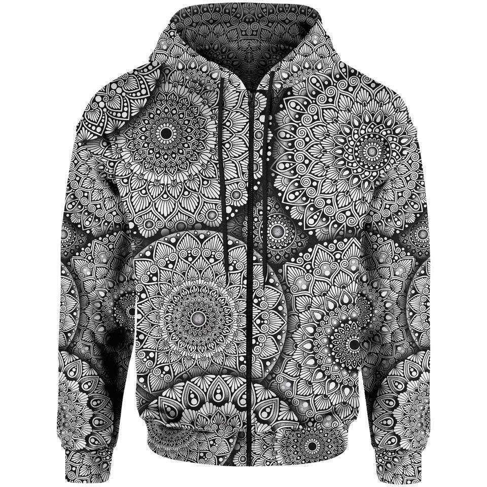 Zip-Hoodie S / Original Spirit Spheres Zip Hoodie MULTIPLE-MANDALA_ZIP-HOODIE-2.0_SM