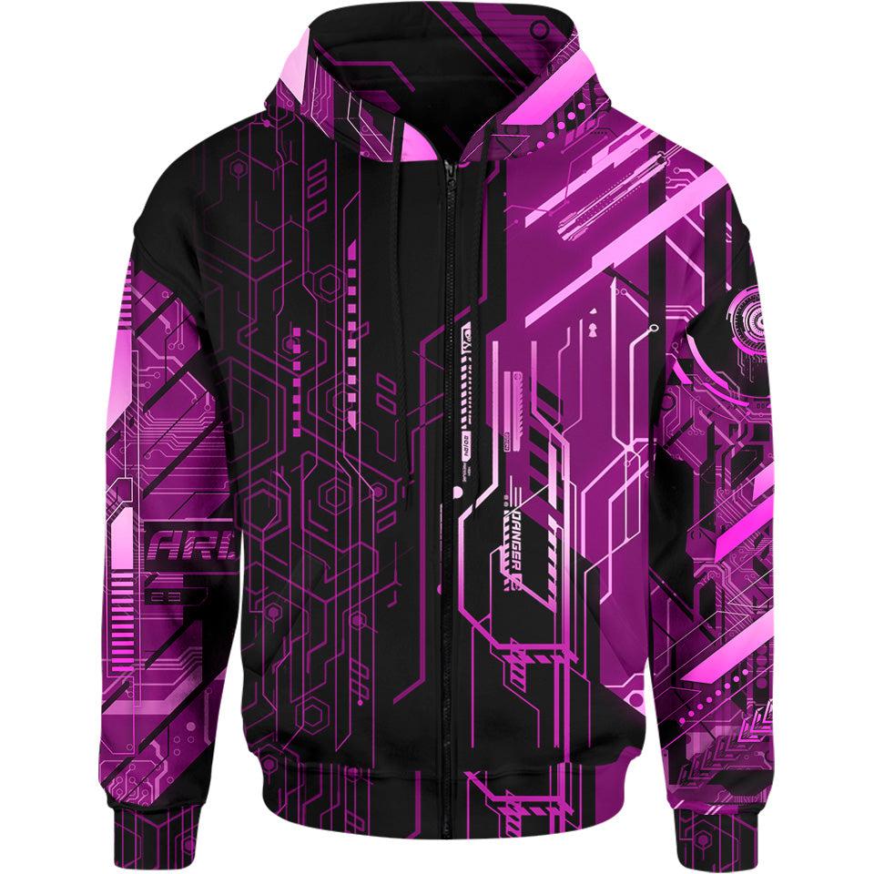 Zip-Hoodie S Protocol Zero Zip Hoodie - Ghostlink Edition ATOPNK_ZIP-HOODIE-2.0_SM