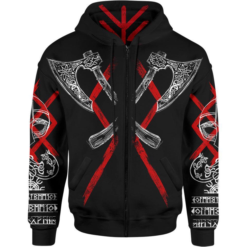 Zip-Hoodie S Ragnar Lothbrok Zip Hoodie LOTHBROK-V3_ZIP-HOODIE-3.0_SM
