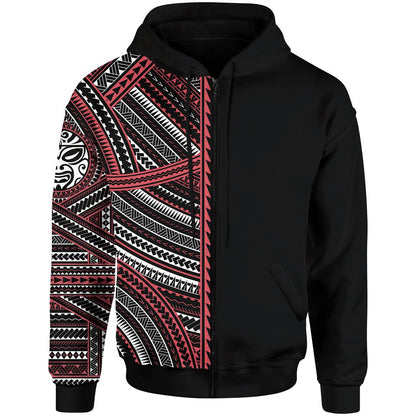 Zip-Hoodie S / Red Totem Zip Hoodie TOTEM-RED_ZIP-HOODIE-2.0_SM